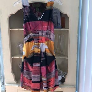 Water-colored, Rachel Roy cocktail dress
